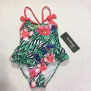 NWT Bebe baby swimsuit 24m